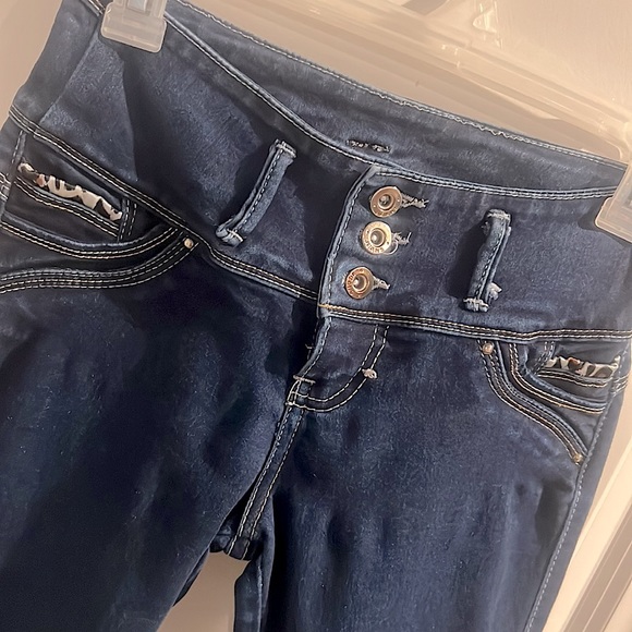 Mid Rise Blue Jeans - Picture 3 of 4